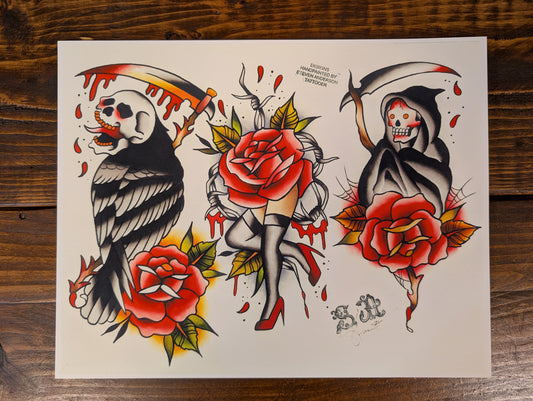 Legion of Reapers Flash Print