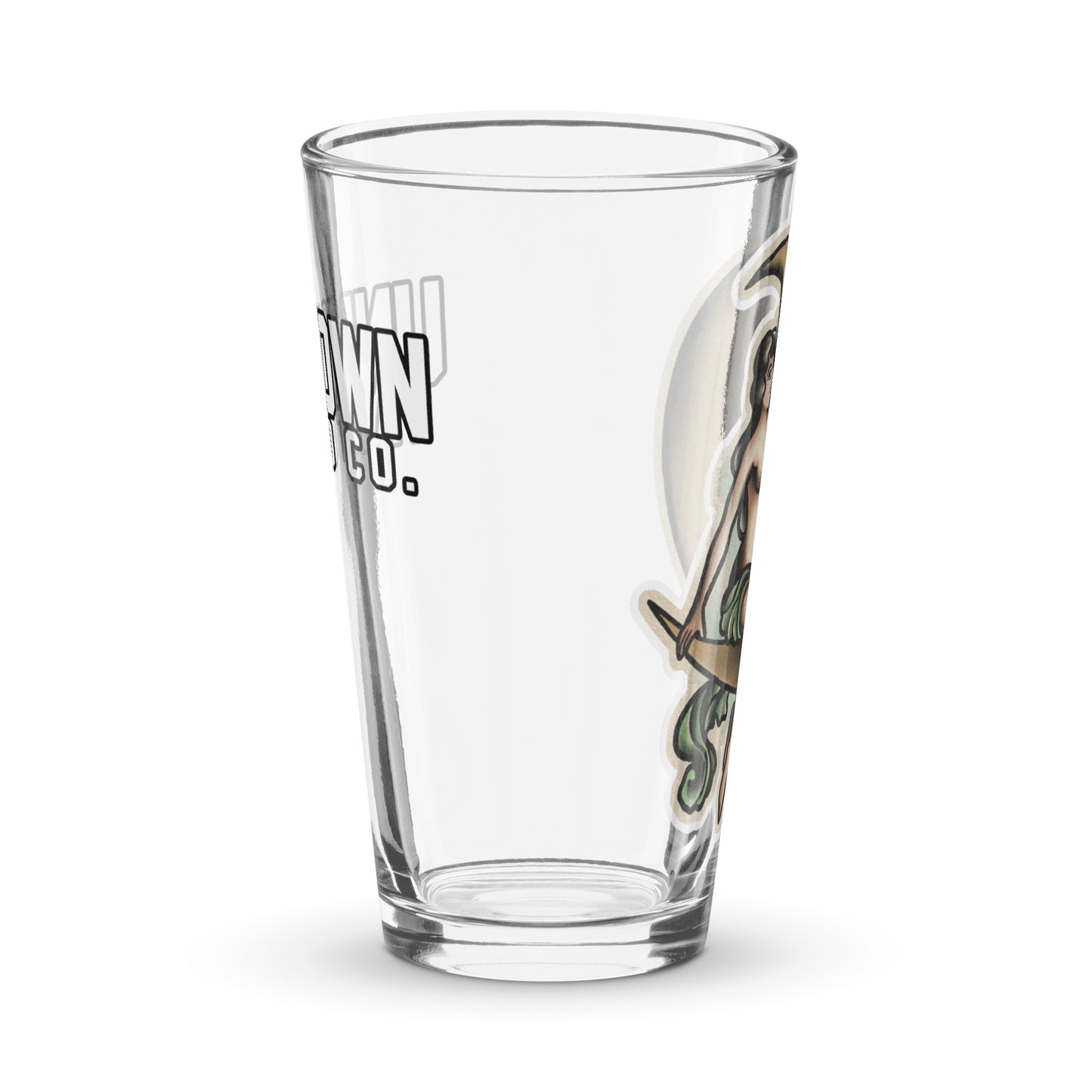 Lunar Embrace Pint Glass