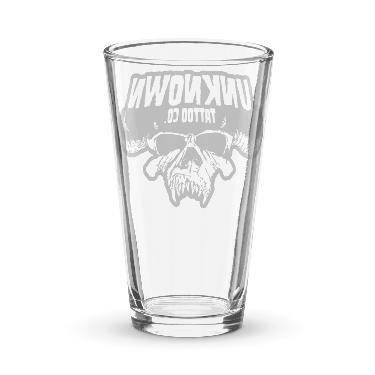 Harvest Skull Pint Glass