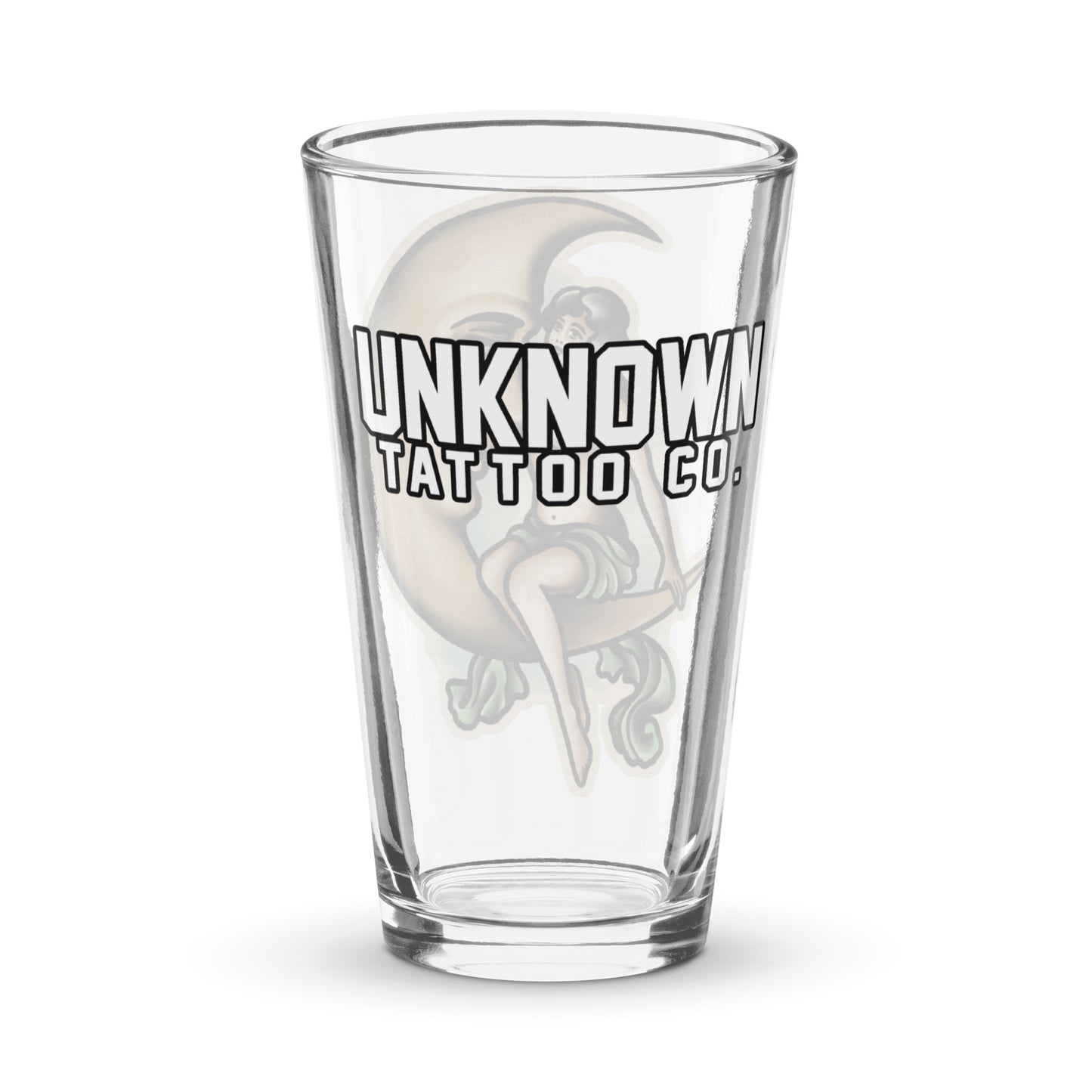 Lunar Embrace Pint Glass