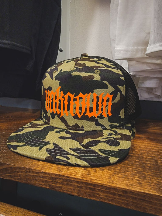 Blaze Camo Logo Hat