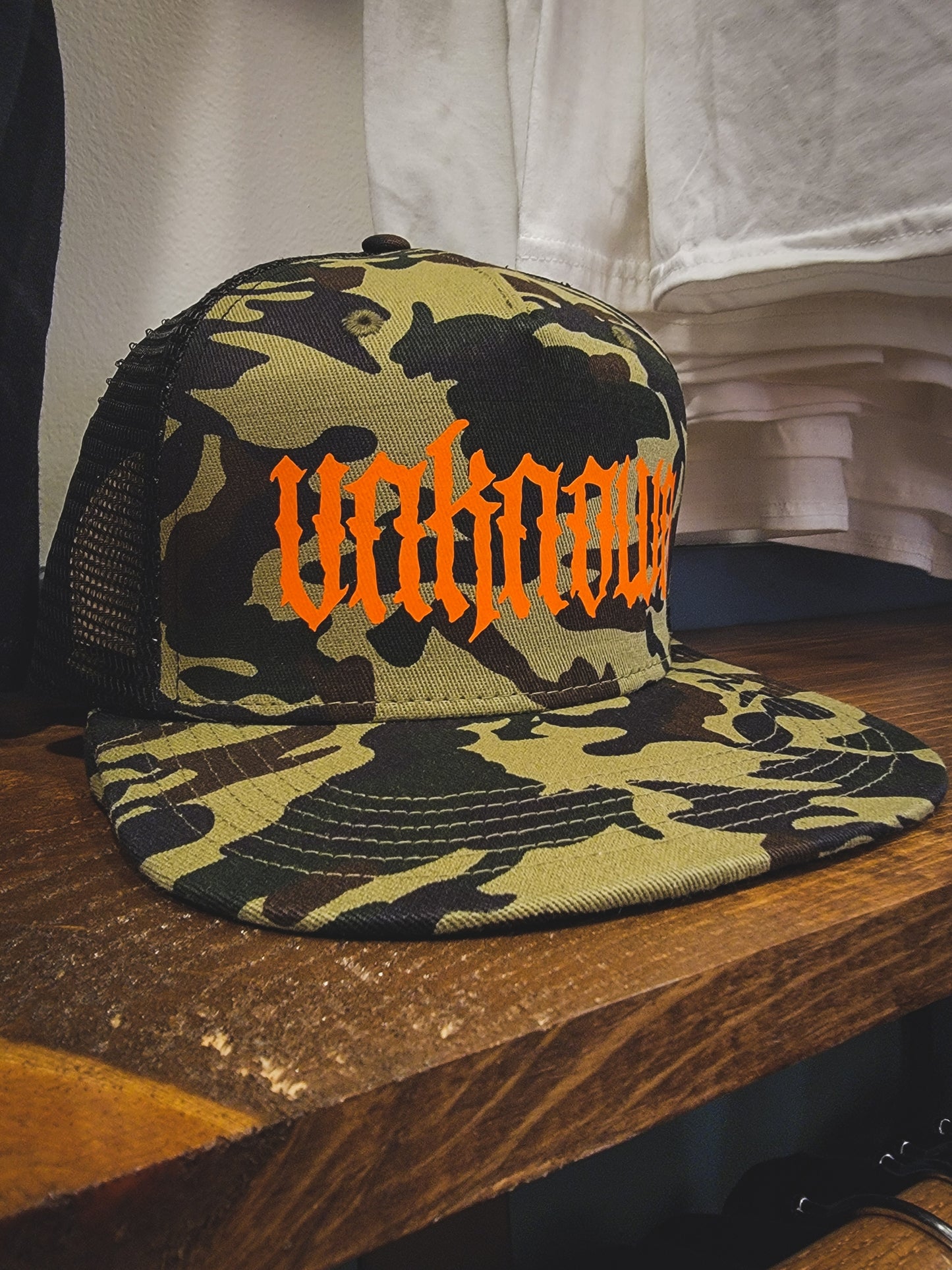 Blaze Camo Logo Hat