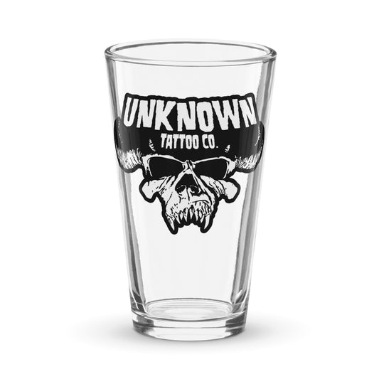 Harvest Skull Pint Glass